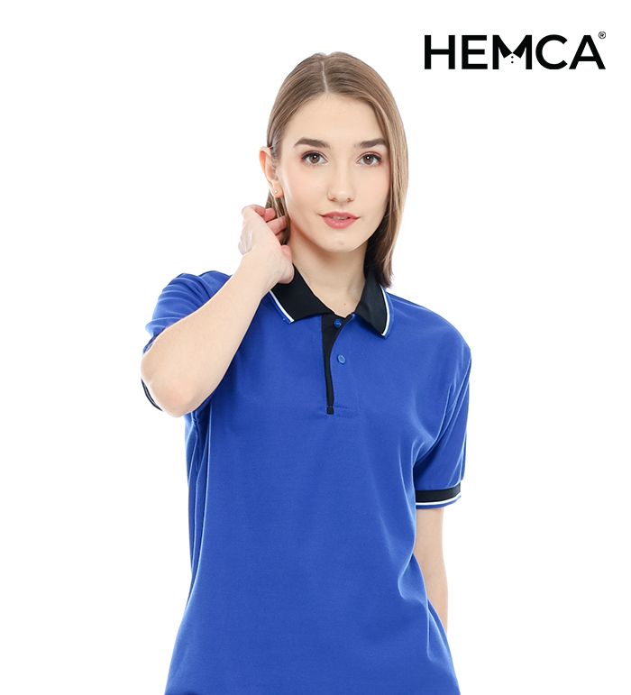 Polo Polos Biru Benhur Kombinasi