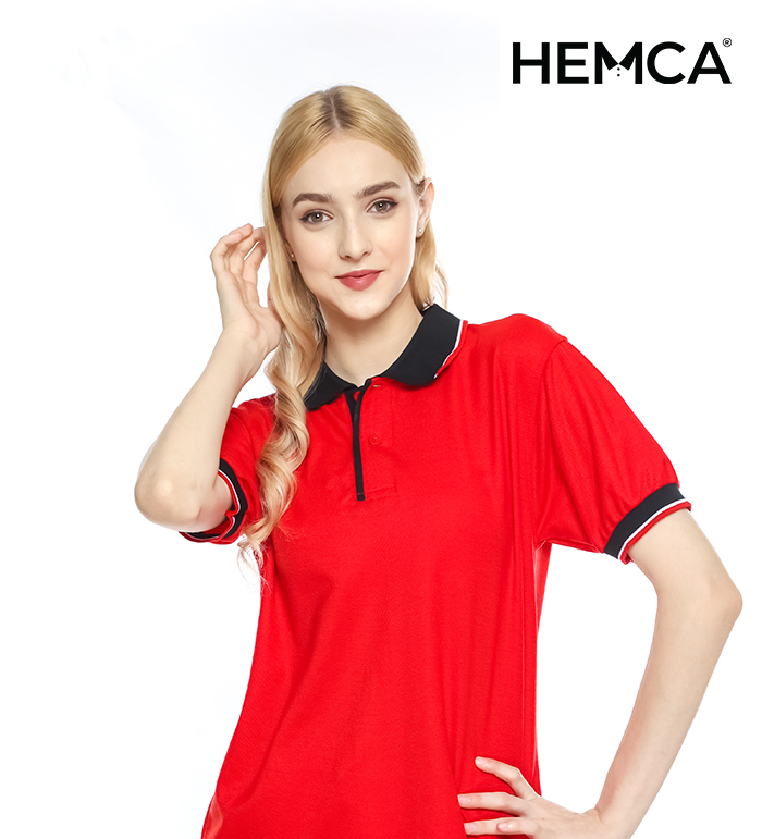 Polo Polos Merah Indonesia Kombinasi