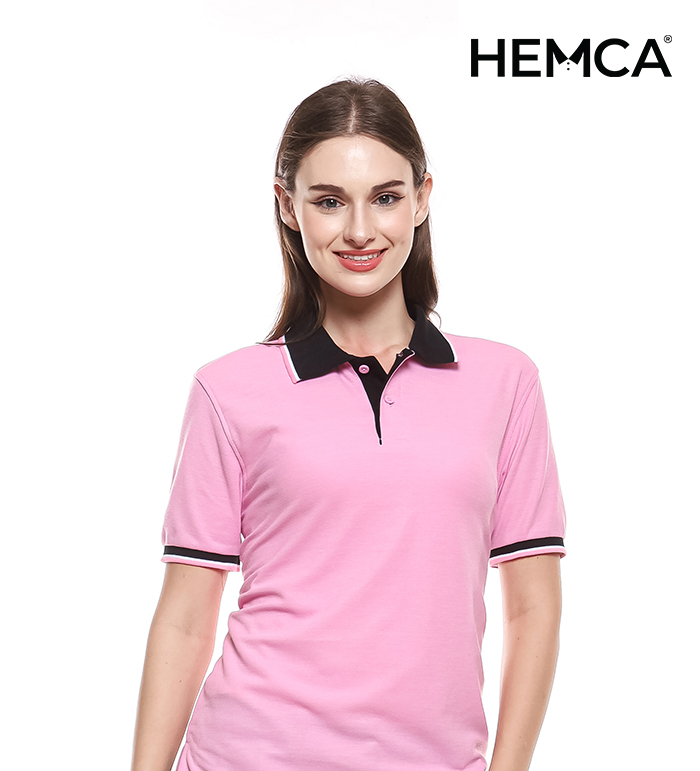Polo Polos Soft Pink Kombinasi